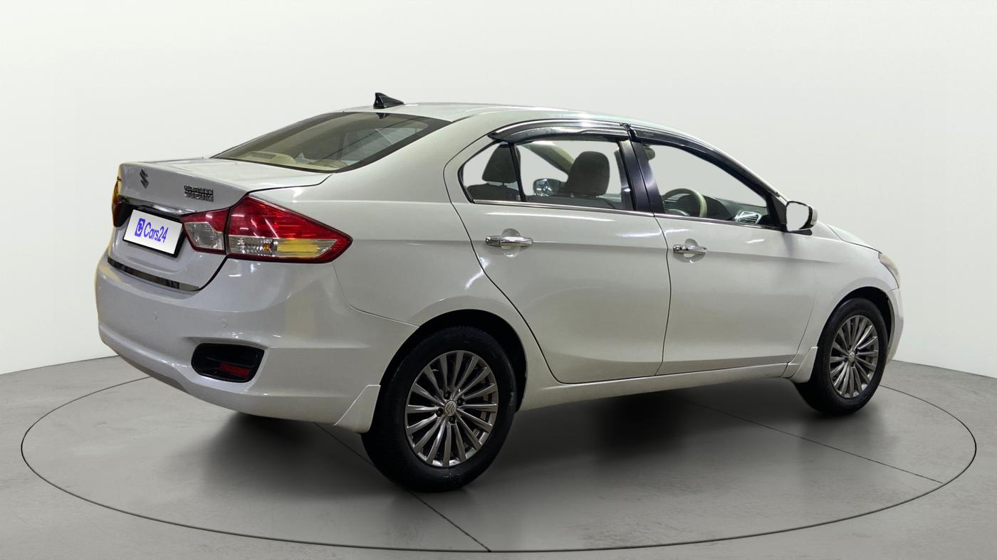 2018 Maruti Ciaz ALPHA 1.4 PETROL, CNG, Manual, 95,977 km, Right Back Diagonal