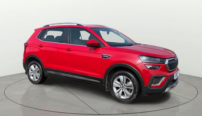 2021 Skoda KUSHAQ AMBITION 1.0L TSI MT, Petrol, Manual, 48,846 km, Right Front Diagonal