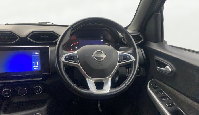 2022 Nissan MAGNITE XV PREMIUM DUAL TONE, Petrol, Manual, 75,684 km, Steering Wheel Close Up
