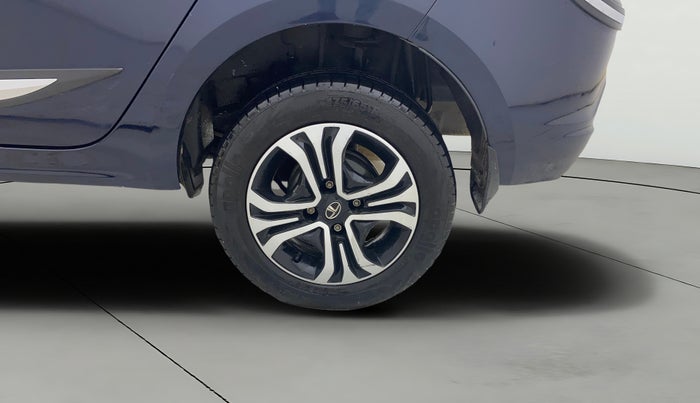 2023 Tata TIGOR XZ PLUS CNG, CNG, Manual, 35,101 km, Left Rear Wheel