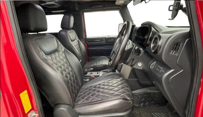 2022 Mahindra Thar LX PETROL HT 4WD AT, Petrol, Automatic, 16,507 km, Right Side Front Door Cabin