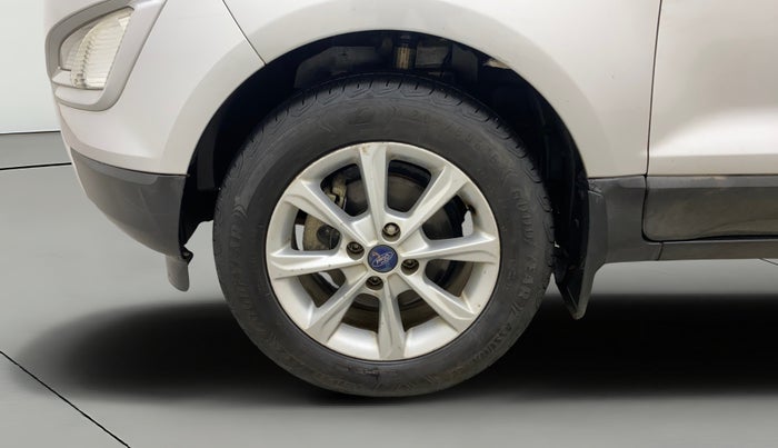 2018 Ford Ecosport TITANIUM 1.5L DIESEL, Diesel, Manual, 1,37,816 km, Left Front Wheel