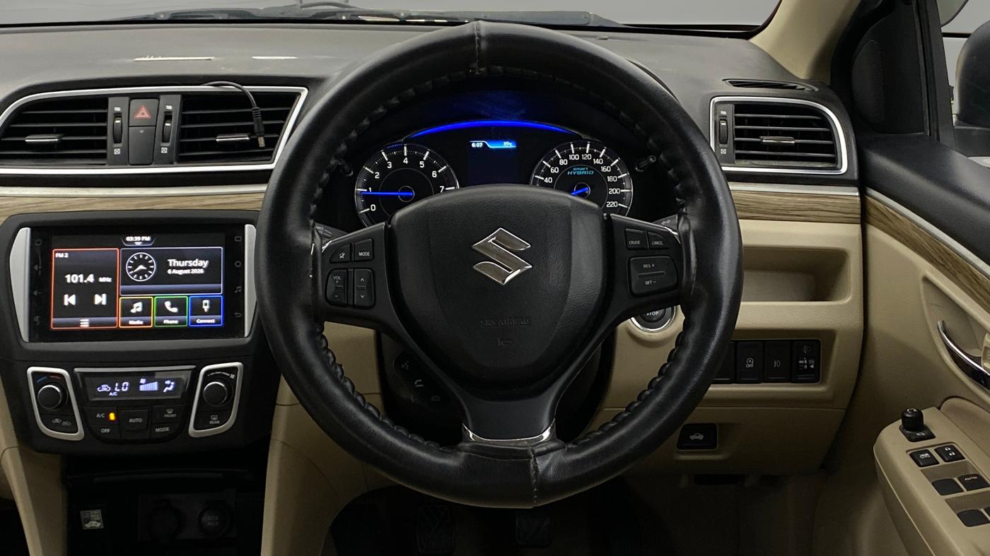 2021 Maruti Ciaz ZETA 1.5 SHVS MT PETROL, Petrol, Manual, 18,719 km, Steering Wheel Close Up