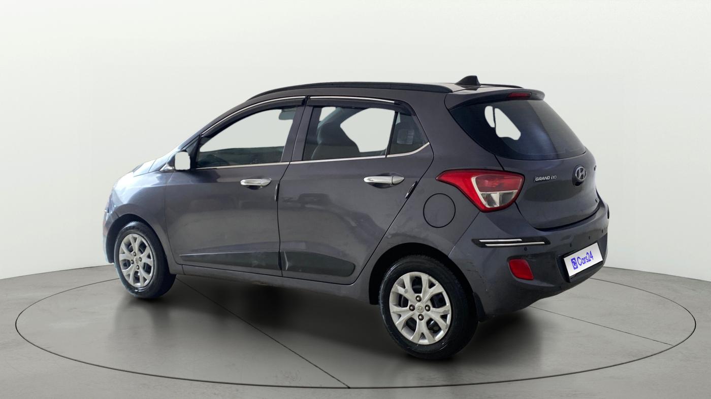 2015 Hyundai Grand i10 SPORTZ 1.2 KAPPA VTVT, Petrol, Manual, 42,318 km, Left Back Diagonal