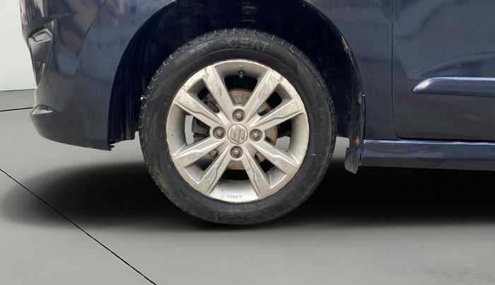 2014 Maruti Wagon R 1.0 LXI, Petrol, Manual, 52,045 km, Left Front Wheel