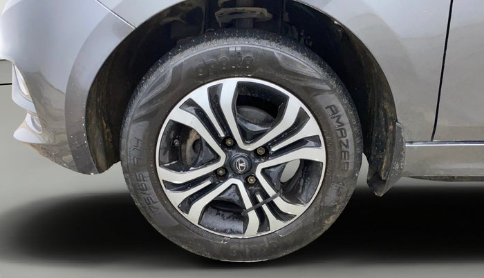 2024 Tata TIGOR XZA Plus iCNG , CNG, Automatic, 42,000 km, Left Front Wheel