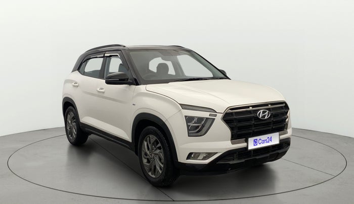 2020 Hyundai Creta SX (O) 1.4 TURBO DCT, Petrol, Automatic, 78,470 km, Right Front Diagonal