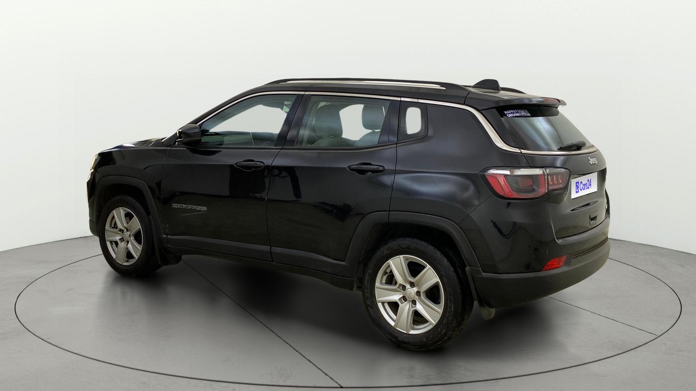 2021 Jeep Compass LONGITUDE (O) 1.4 PETROL DCT, Petrol, Automatic, 74,548 km, Left Back Diagonal