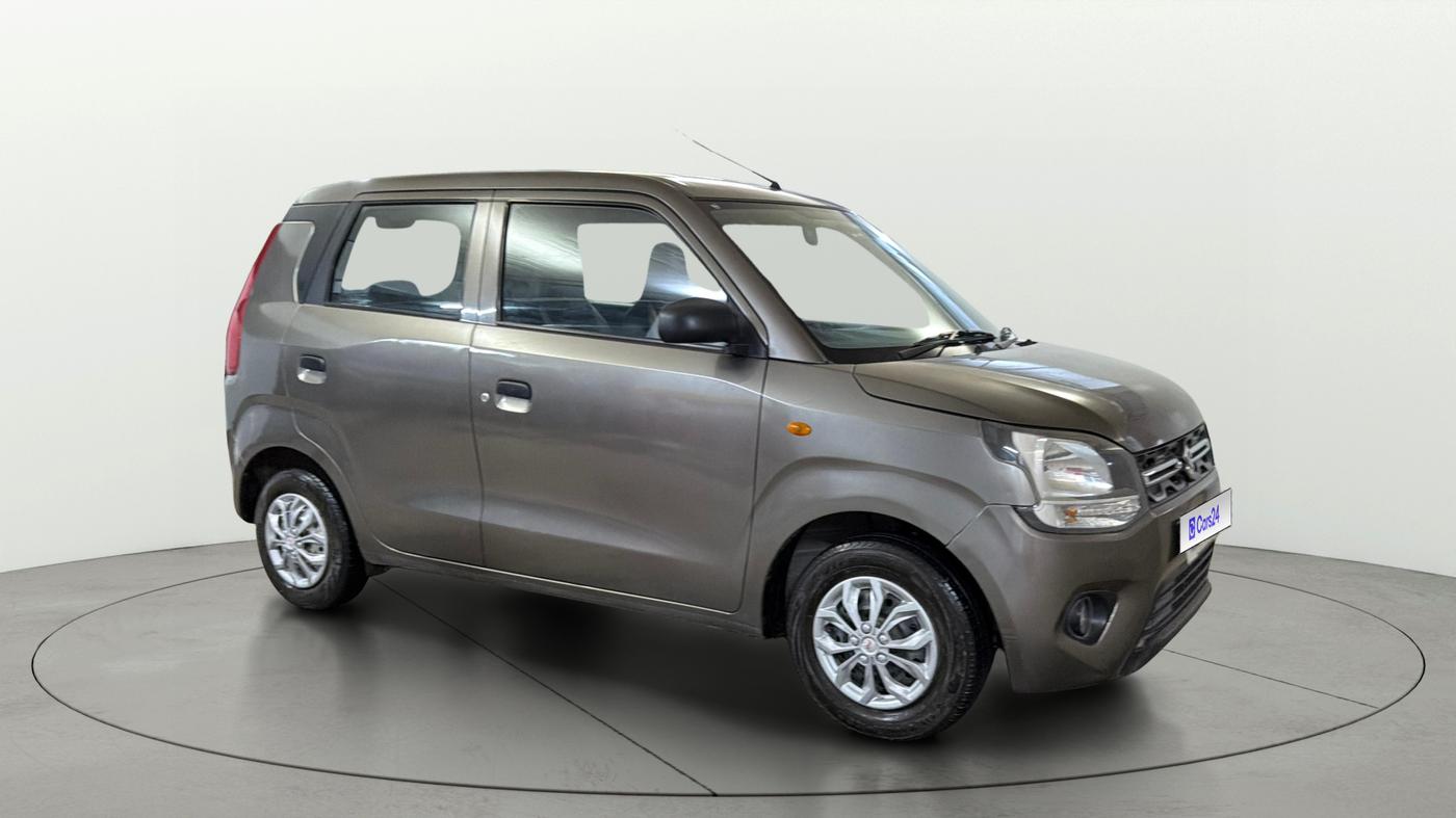 2021 Maruti New Wagon-R LXI CNG 1.0, CNG, Manual, 1,17,630 km, Right Front Diagonal