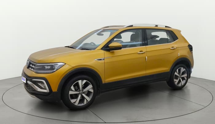2022 Volkswagen TAIGUN TOPLINE 1.0 TSI AT, Petrol, Automatic, 28,405 km, Left Front Diagonal