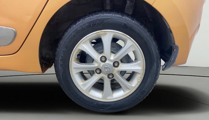 2015 Hyundai Grand i10 ASTA AT 1.2 KAPPA VTVT, Petrol, Automatic, 61,350 km, Left Rear Wheel