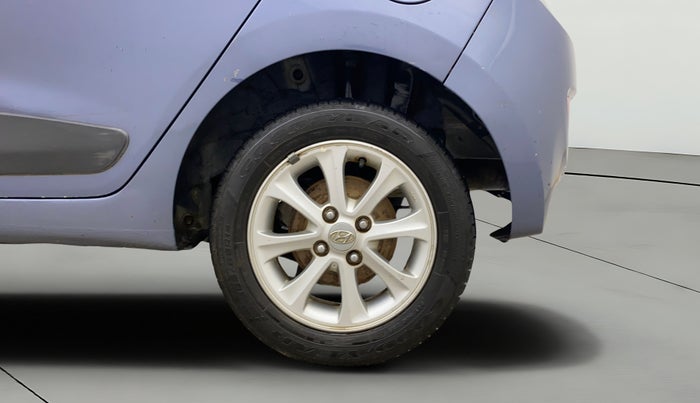 2014 Hyundai Grand i10 ASTA 1.2 KAPPA VTVT, Petrol, Manual, 69,403 km, Left Rear Wheel