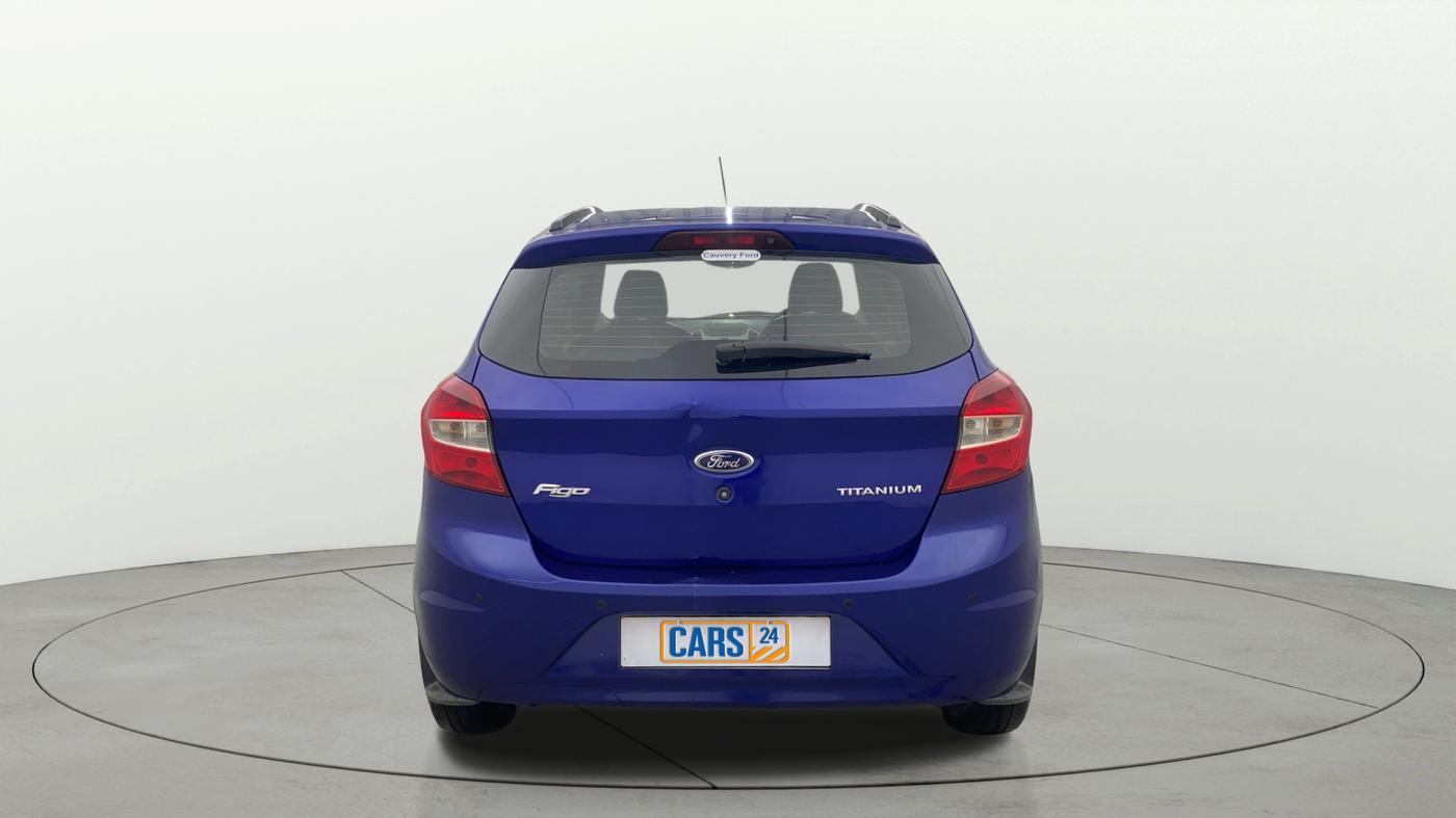2017 Ford New Figo TITANIUM 1.2 PETROL MT, Petrol, Manual, 77,672 km, Back/Rear