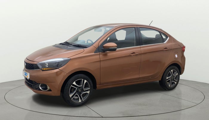 2017 Tata TIGOR XZ (O) PETROL, Petrol, Manual, 1,34,427 km, Left Front Diagonal