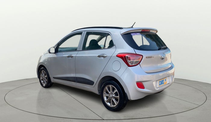 2016 Hyundai Grand i10 ASTA (O) AT 1.2 KAPPA VTVT, Petrol, Automatic, 88,175 km, Left Back Diagonal