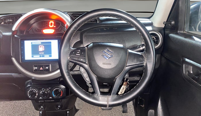 2019 Maruti S PRESSO VXI PLUS AMT, Petrol, Automatic, 33,802 km, Steering Wheel Close Up