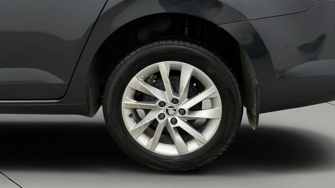 2022 Skoda SLAVIA AMBITION 1.0L TSI MT, Petrol, Manual, 1,02,302 km, Left Rear Wheel