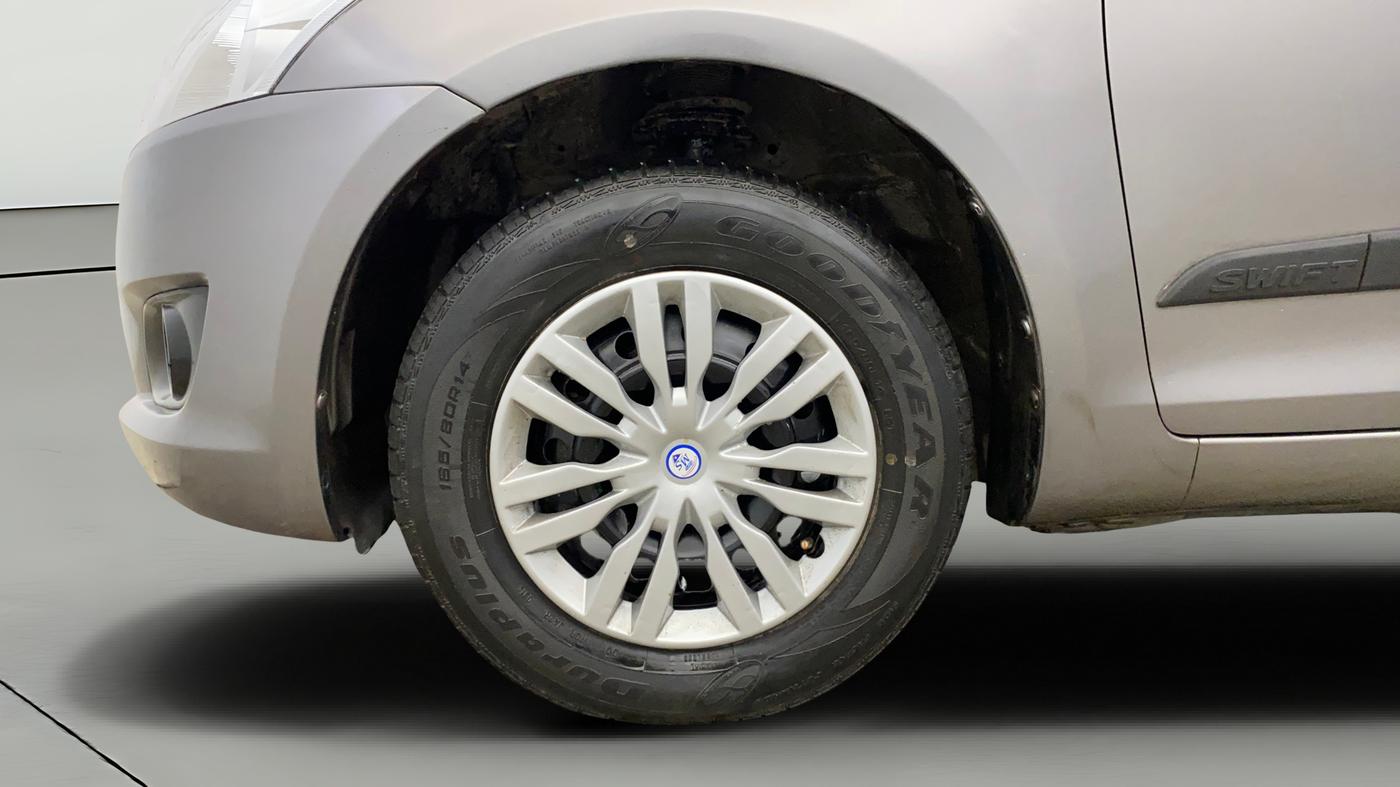 2014 Maruti Swift VXI, Petrol, Manual, 28,148 km, Left Front Wheel