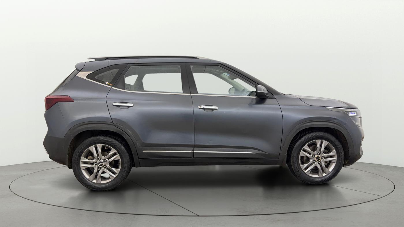 2020 KIA SELTOS HTX IVT 1.5 PETROL, Petrol, Automatic, 91,134 km, Right Side View