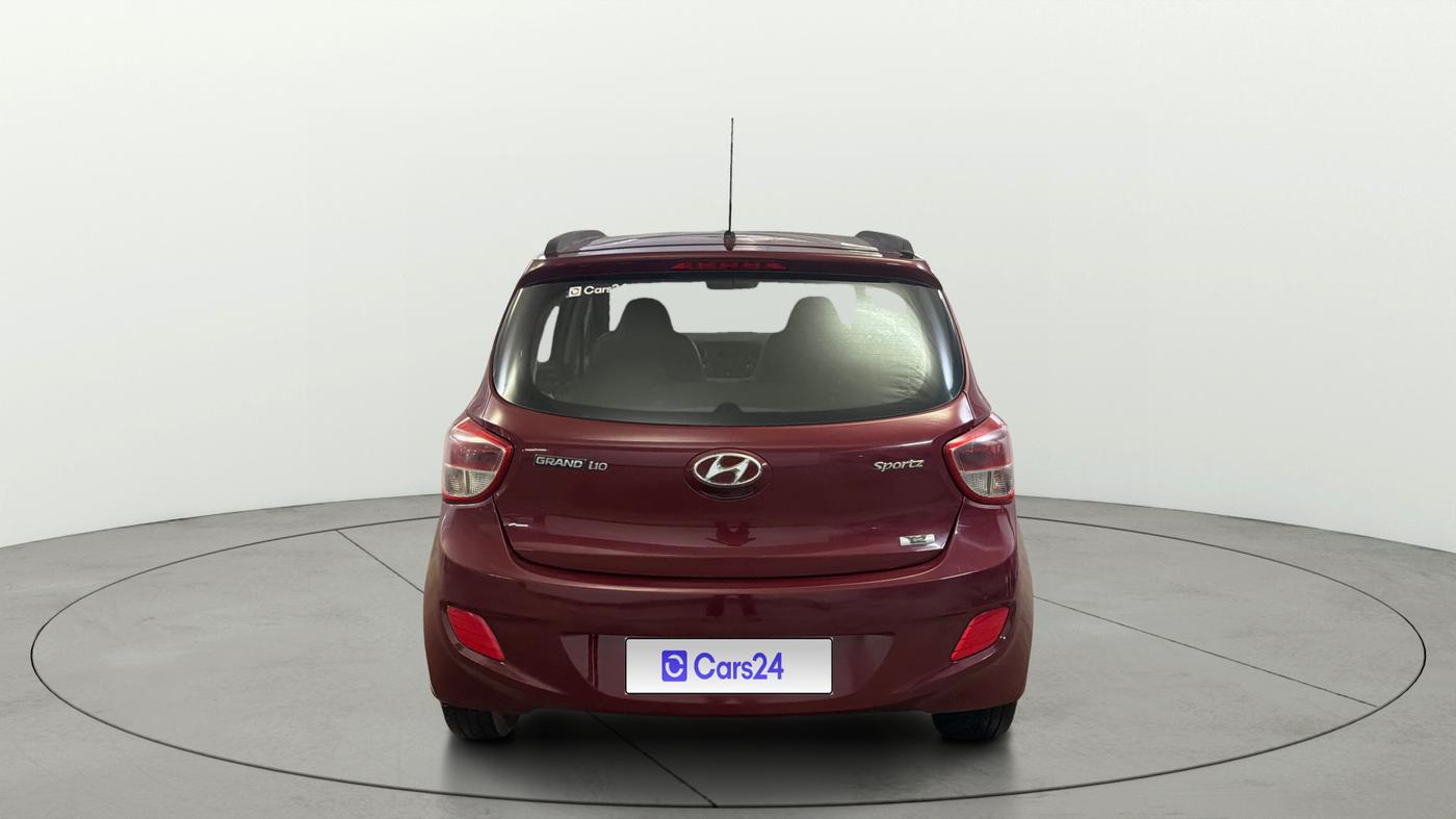 2016 Hyundai Grand i10 SPORTZ 1.2 KAPPA VTVT, Petrol, Manual, 74,786 km, Back/Rear