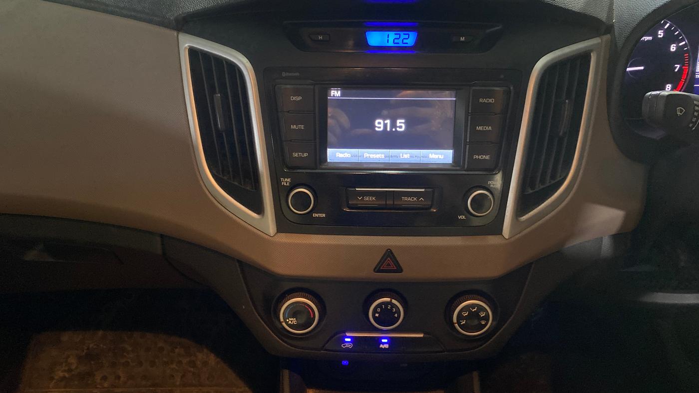 2018 Hyundai Creta E PLUS 1.6 PETROL, Petrol, Manual, 75,544 km, Air Conditioner