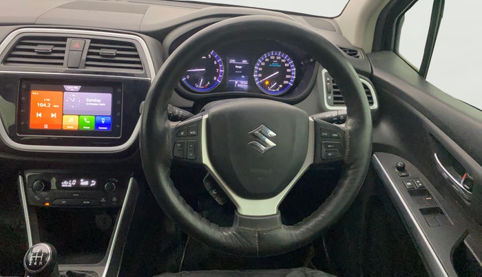 2021 Maruti S Cross ZETA 1.5, Petrol, Manual, 64,275 km, Steering Wheel Close Up