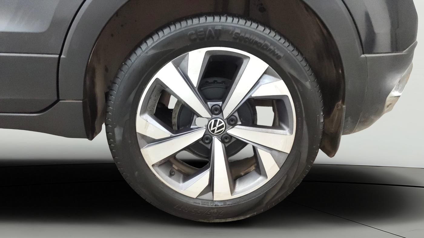 2023 Volkswagen TAIGUN TOPLINE 1.0 TSI AT, Petrol, Automatic, 33,166 km, Left Rear Wheel