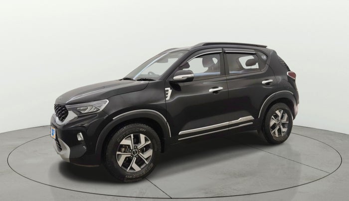 2022 KIA SONET HTX 1.0 IMT, Petrol, Manual, 24,450 km, Left Front Diagonal