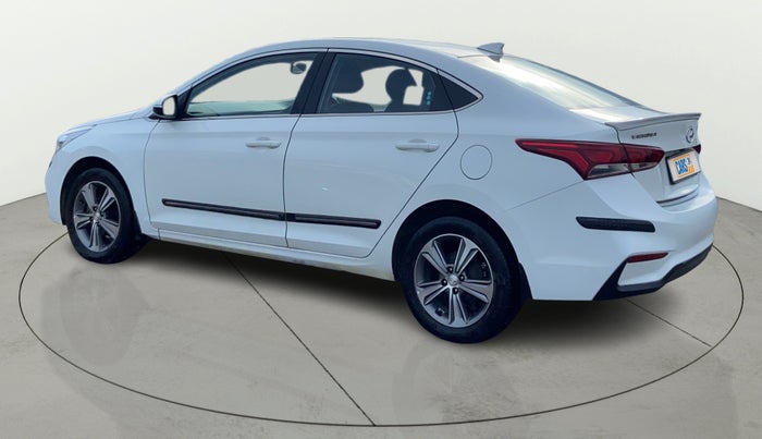 2018 Hyundai Verna 1.6 CRDI SX + AT, Diesel, Automatic, 85,665 km, Left Back Diagonal