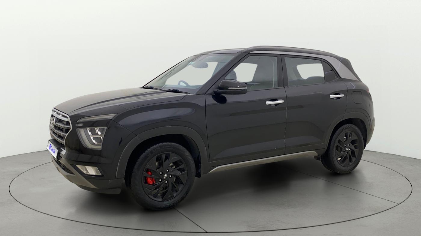 2023 Hyundai Creta SX 1.5 PETROL, Petrol, Manual, 67,113 km, Left Front Diagonal