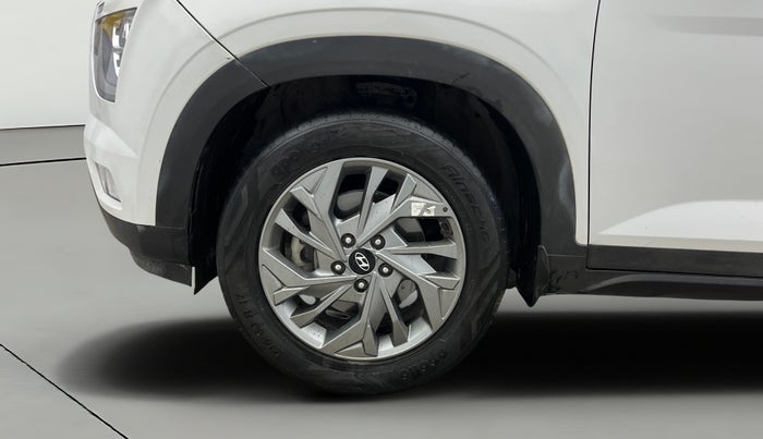 2021 Hyundai Creta SX (O) 1.4 TURBO DCT DUAL TONE, Petrol, Automatic, 92,101 km, Left Front Wheel