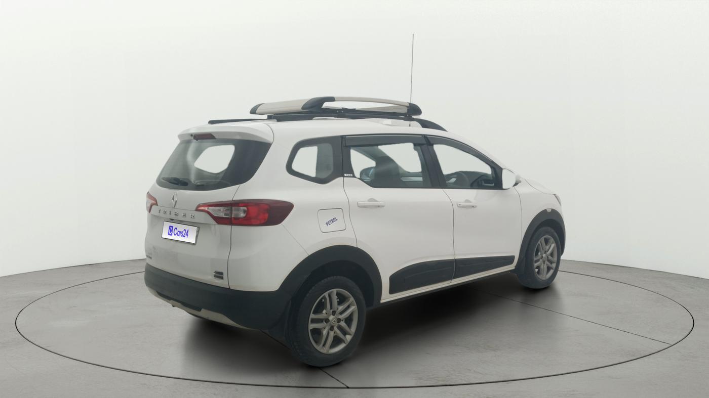 2020 Renault TRIBER RXZ AMT, Petrol, Automatic, 24,663 km, Right Back Diagonal