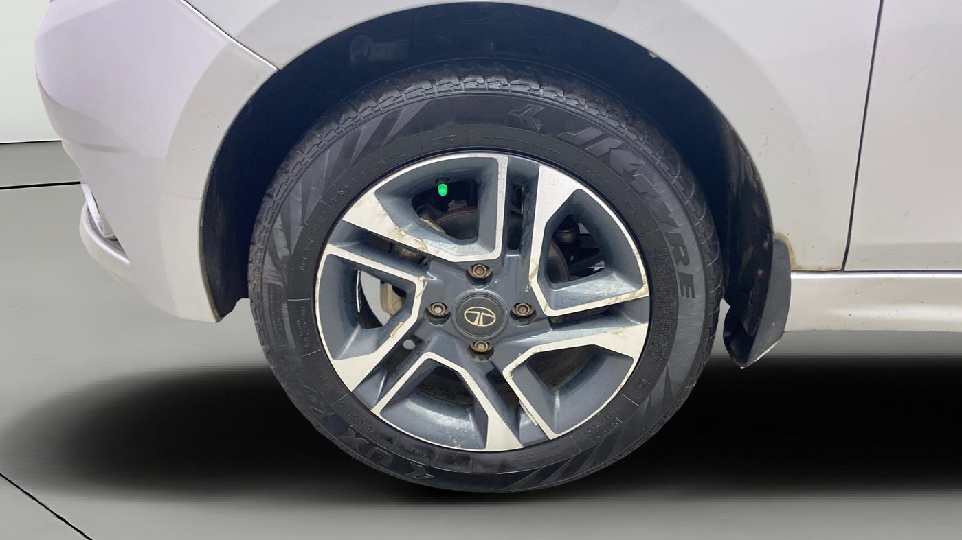 2018 Tata TIGOR XZA PETROL, Petrol, Automatic, 1,03,546 km, Left Front Wheel