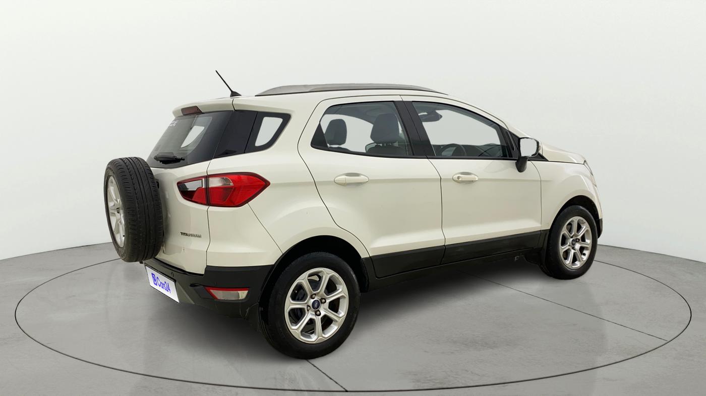 2018 Ford Ecosport TITANIUM + 1.5L PETROL AT, Petrol, Automatic, 96,521 km, Right Back Diagonal