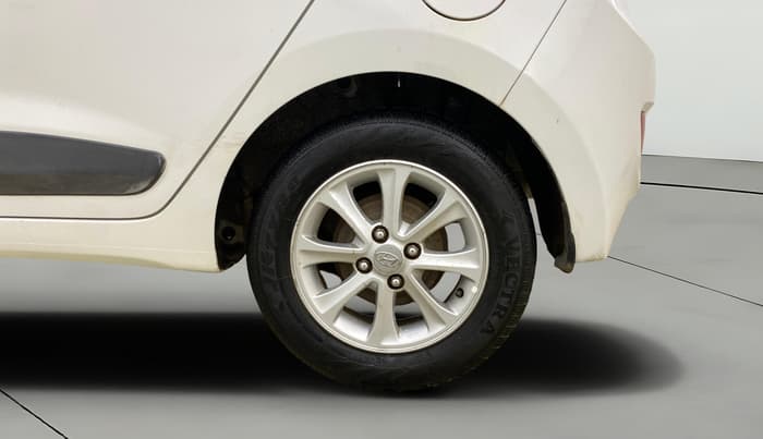 2014 Hyundai Grand i10 ASTA AT 1.2 KAPPA VTVT, Petrol, Automatic, 56,381 km, Left Rear Wheel
