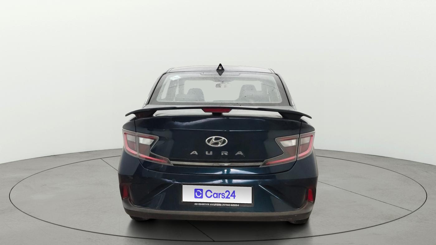 2022 Hyundai AURA SX 1.2 CNG, CNG, Manual, 22,232 km, Back/Rear