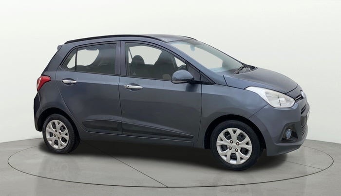 2014 Hyundai Grand i10 SPORTZ 1.2 KAPPA VTVT, Petrol, Manual, 79,194 km, Right Front Diagonal