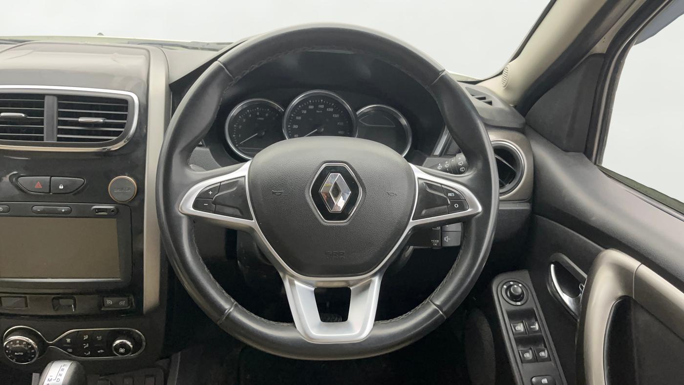 2021 Renault Duster RXZ 1.3 TURBO PETROL CVT, Petrol, Automatic, 47,632 km, Steering Wheel Close Up