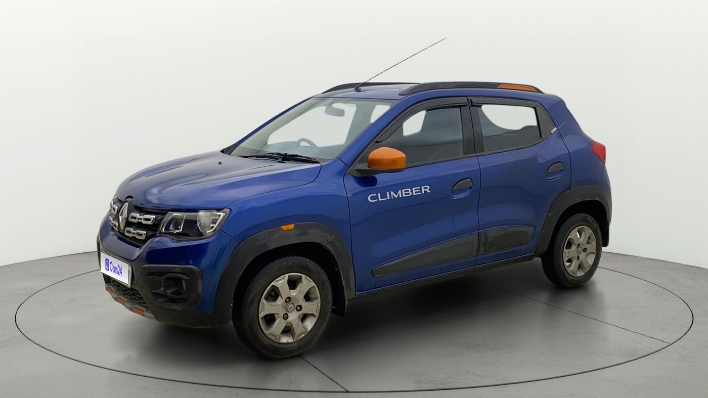 2019 Renault Kwid CLIMBER 1.0 AMT, Petrol, Automatic, 19,369 km, Left Front Diagonal