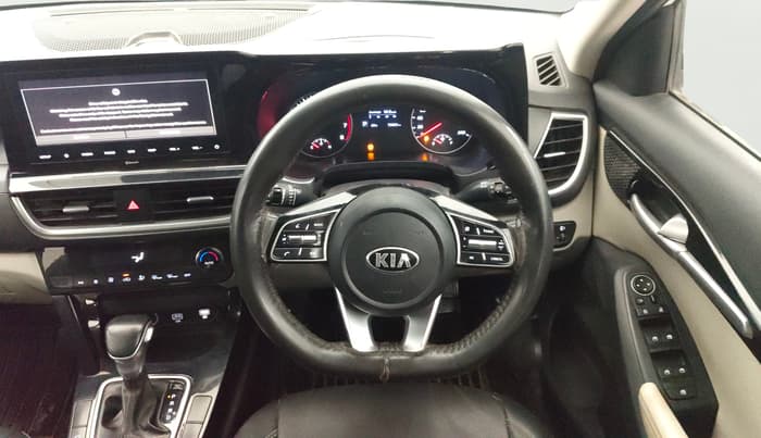 2019 KIA SELTOS HTX IVT 1.5 PETROL, Petrol, Automatic, 75,781 km, Steering Wheel Close Up