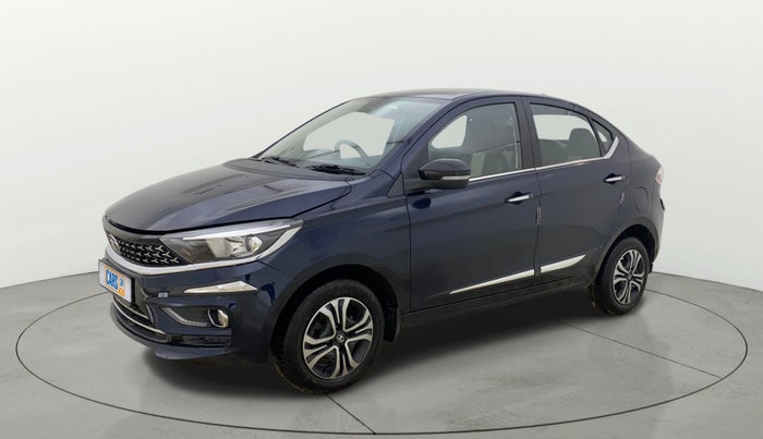 2022 Tata TIGOR XZ PLUS CNG, CNG, Manual, 1,12,982 km, Left Front Diagonal
