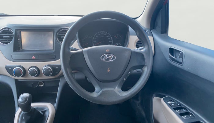 2017 Hyundai Grand i10 MAGNA 1.2 KAPPA VTVT, Petrol, Manual, 45,620 km, Steering Wheel Close Up