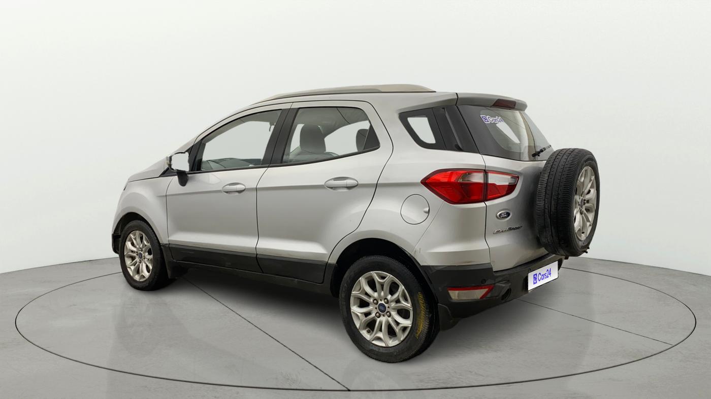 2015 Ford Ecosport TITANIUM 1.5L PETROL AT, Petrol, Automatic, 34,404 km, Left Back Diagonal