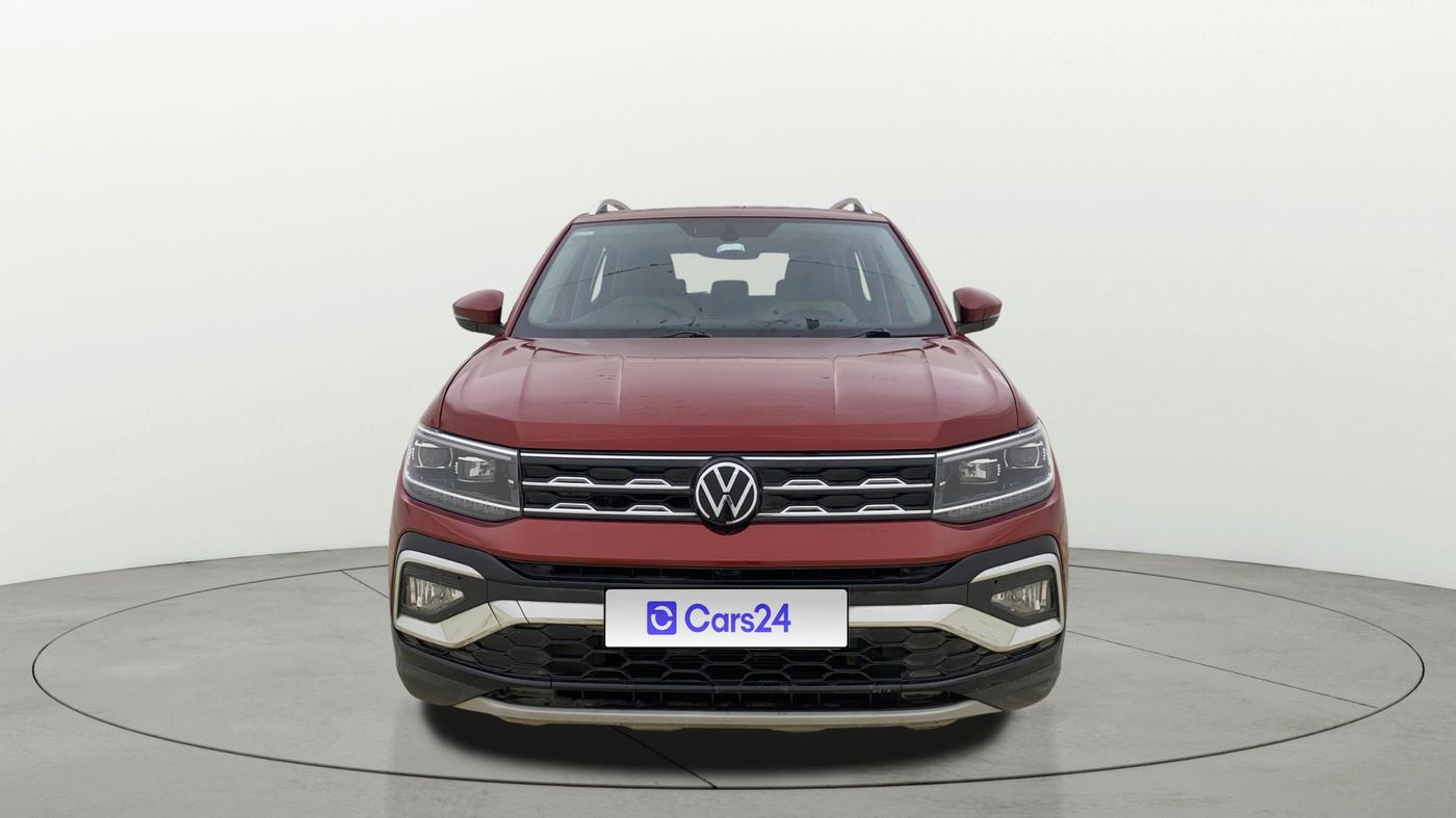 2022 Volkswagen TAIGUN TOPLINE 1.0 TSI AT, Petrol, Automatic, 44,705 km, Front