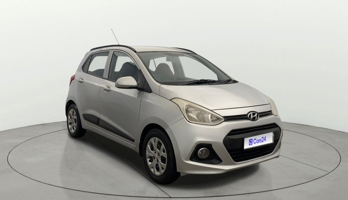 2015 Hyundai Grand i10 SPORTZ 1.2 KAPPA VTVT, CNG, Manual, 1,23,429 km, SRP