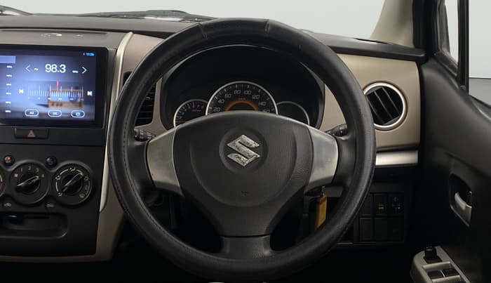 2013 Maruti Wagon R 1.0 VXI, Petrol, Manual, 47,805 km, Steering Wheel Close Up