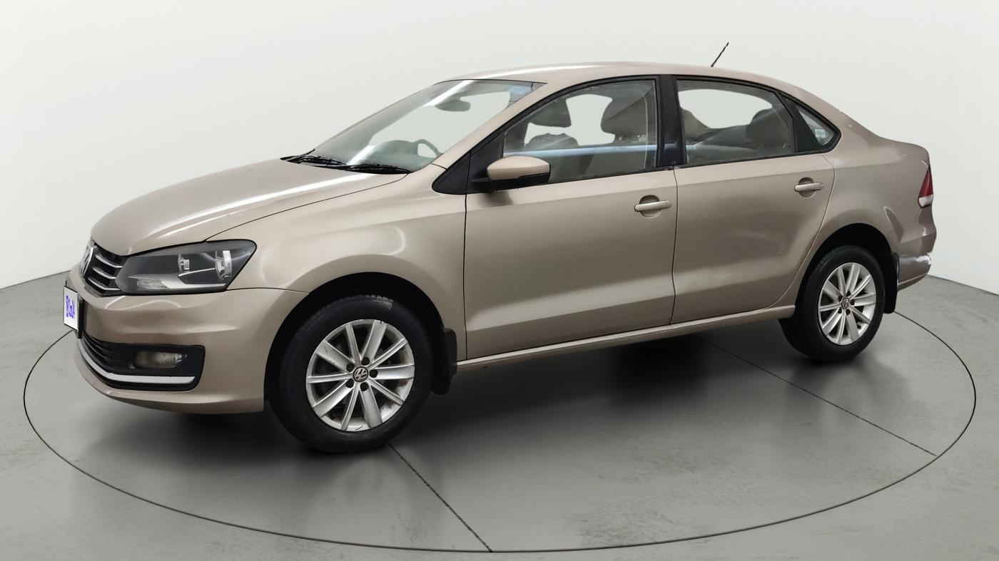 2016 Volkswagen Vento HIGHLINE 1.6 MPI, Petrol, Manual, 75,058 km, Left Front Diagonal