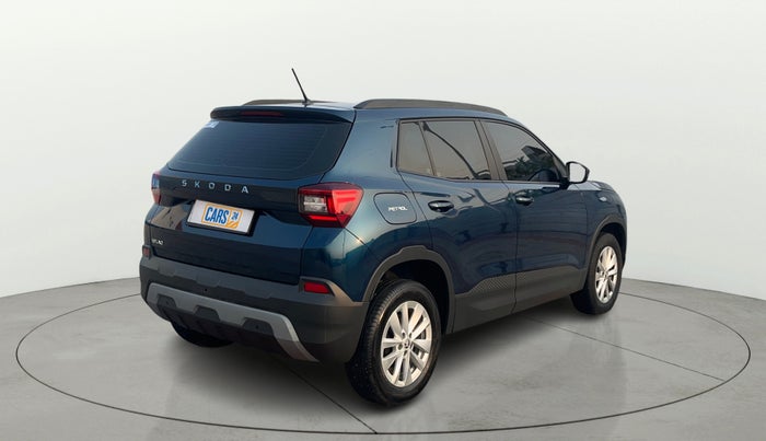 2025 Skoda KUSHAQ  Signature 1.0L TSI MT , Petrol, Manual, 4,742 km, Right Back Diagonal