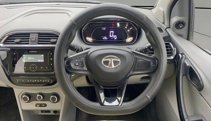 2022 Tata TIGOR XZ CNG, CNG, Manual, 73,148 km, Steering Wheel Close Up