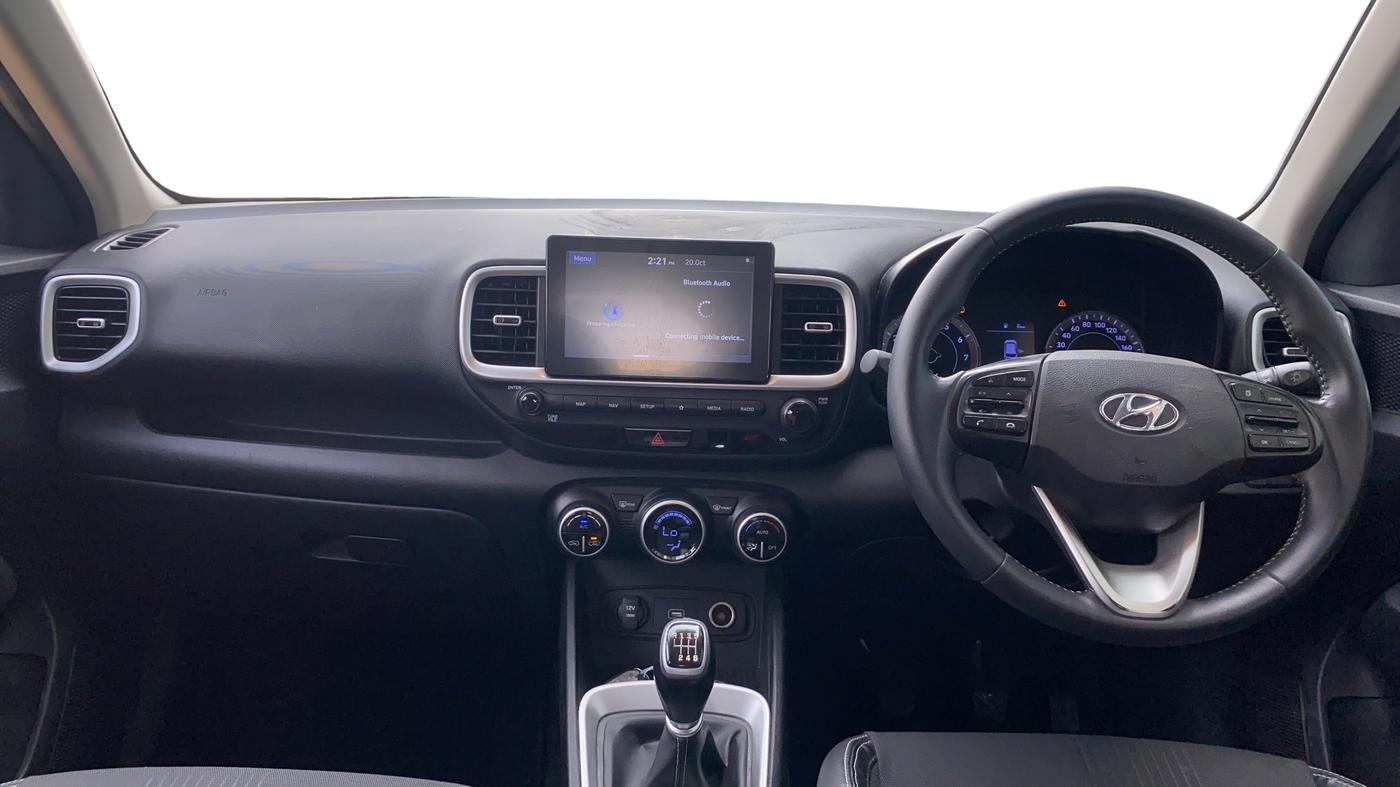 2020 Hyundai VENUE SX 1.0 (O) TURBO, Petrol, Manual, 87,377 km, Dashboard
